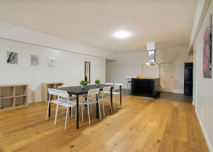 Tolstov - 250m2 Loft With 6 Im Industriegebiet - 20 Min Messe Dus & Old Town Dus 公寓 杜塞尔多夫