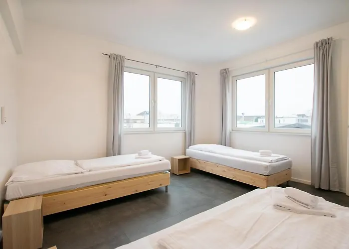 公寓 Tolstov - 250m2 Loft With 6 Im Industriegebiet - 20 Min Messe Dus & Old Town Dus *