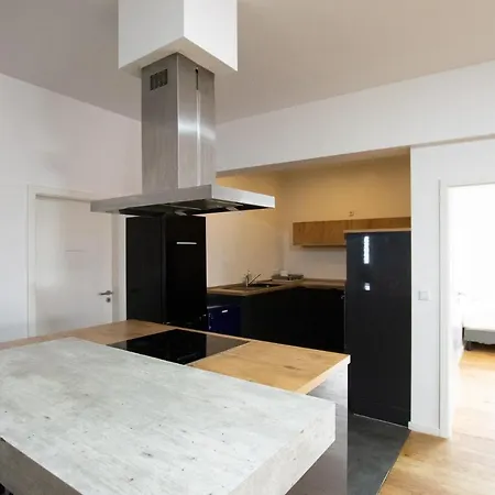 Apartment Raj Living - 250m2 Loft With 6 Im Industriegebiet - 20 Min Messe Dus & Old Town Dus *
