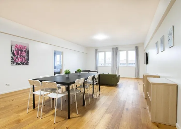 Appartement Tolstov - 250m2 Loft With 6 Im Industriegebiet - 20 Min Messe Dus & Old Town Dus Düsseldorf