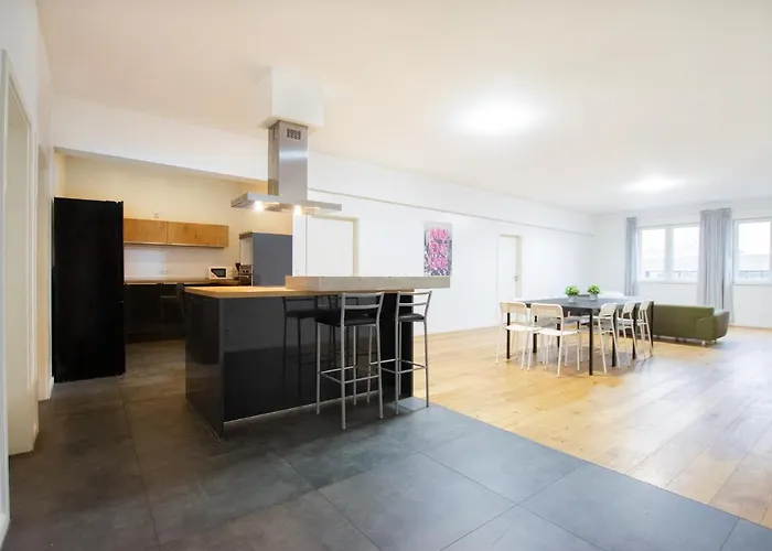 Lejlighed Tolstov - 250m2 Loft With 6 Im Industriegebiet - 20 Min Messe Dus & Old Town Dus